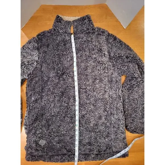 Simply Southern Fluffy Warm Quarter Zip Fleece Ladies Size S - Picture 4 of 10